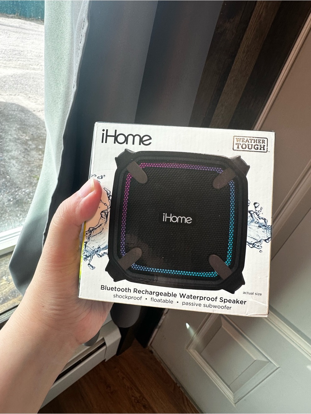 Brand New iHome Bluetooth Rechargeable Waterproof Speaker
